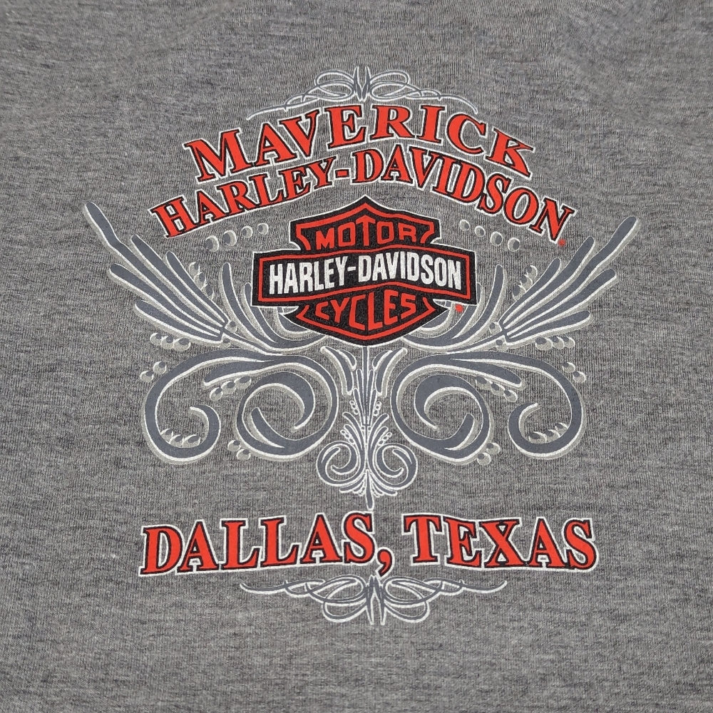 Harley-Davidson Maverick Dallas, Texas Grey Hoodie Small
